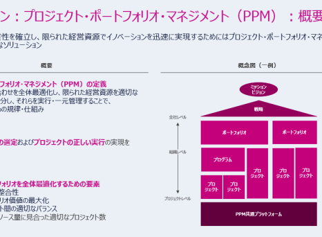 プロジェクト・ポートフォリオ・マネジメント（PPM）の概要 第2